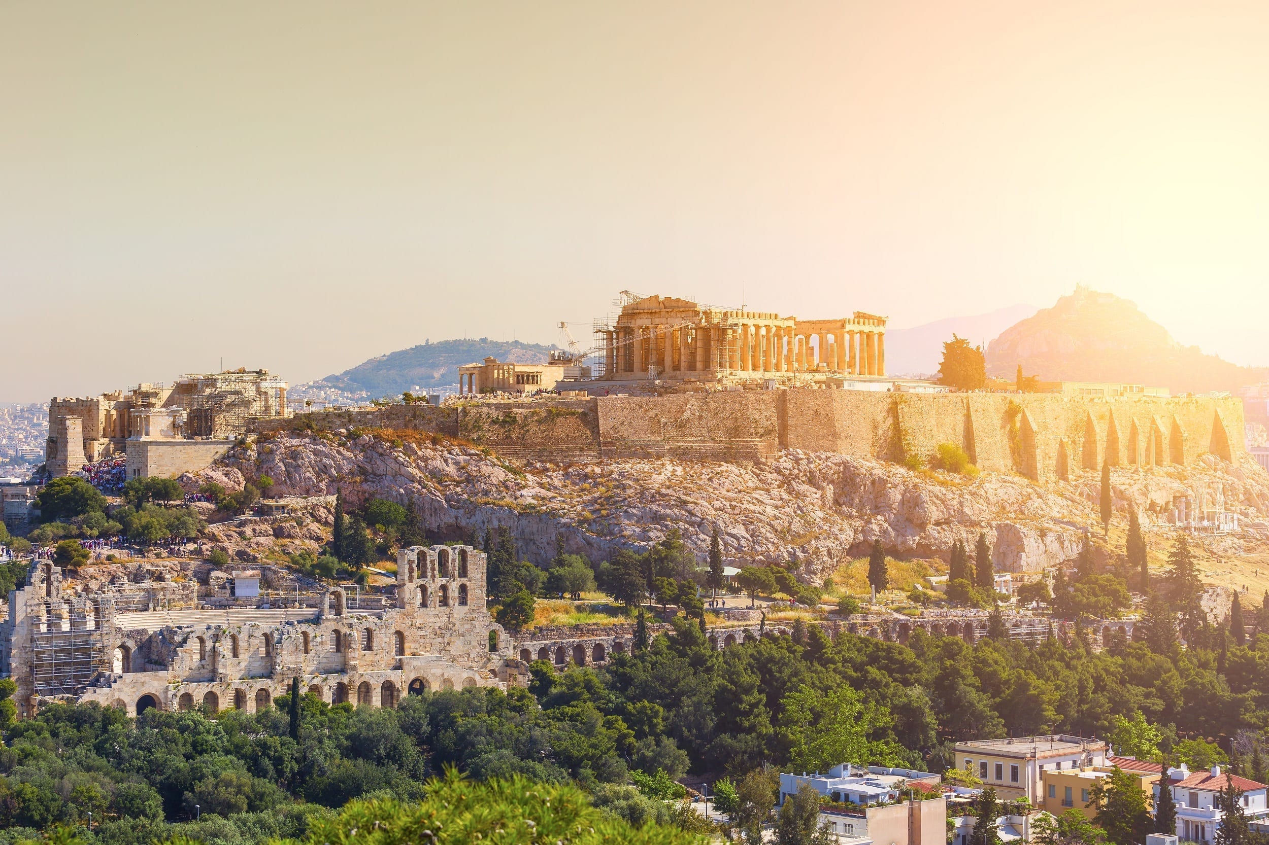 Афина город. Афинский Акрополь Греция Афины. Афинский Акрополь панорама. Древний Акрополь в Афинах. Аттика Афины.
