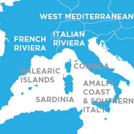 yacht charter western mediterranean