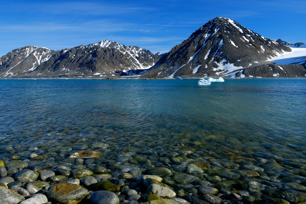 Magdelena,Bay,On,The,North,West,Coast,Of,Svalbard