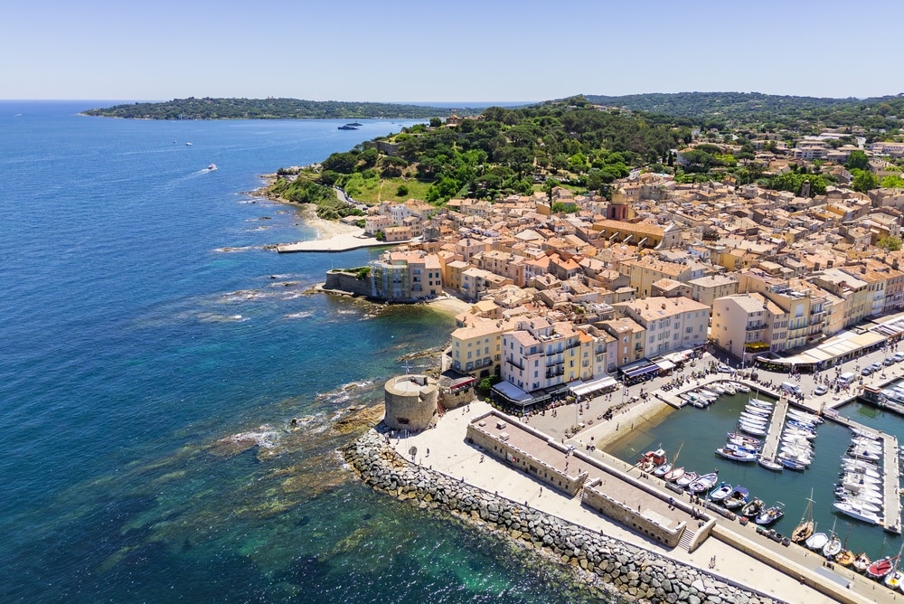 Saint-tropez,In,France,Located,At,The,Mediterranean,Sea,At,The