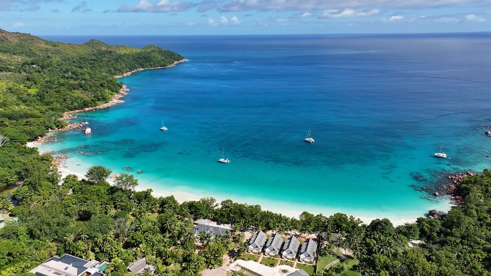 Anse,Lazio,Beach,At,Praslin,Island,In,Victoria,Seychelles.,Indian