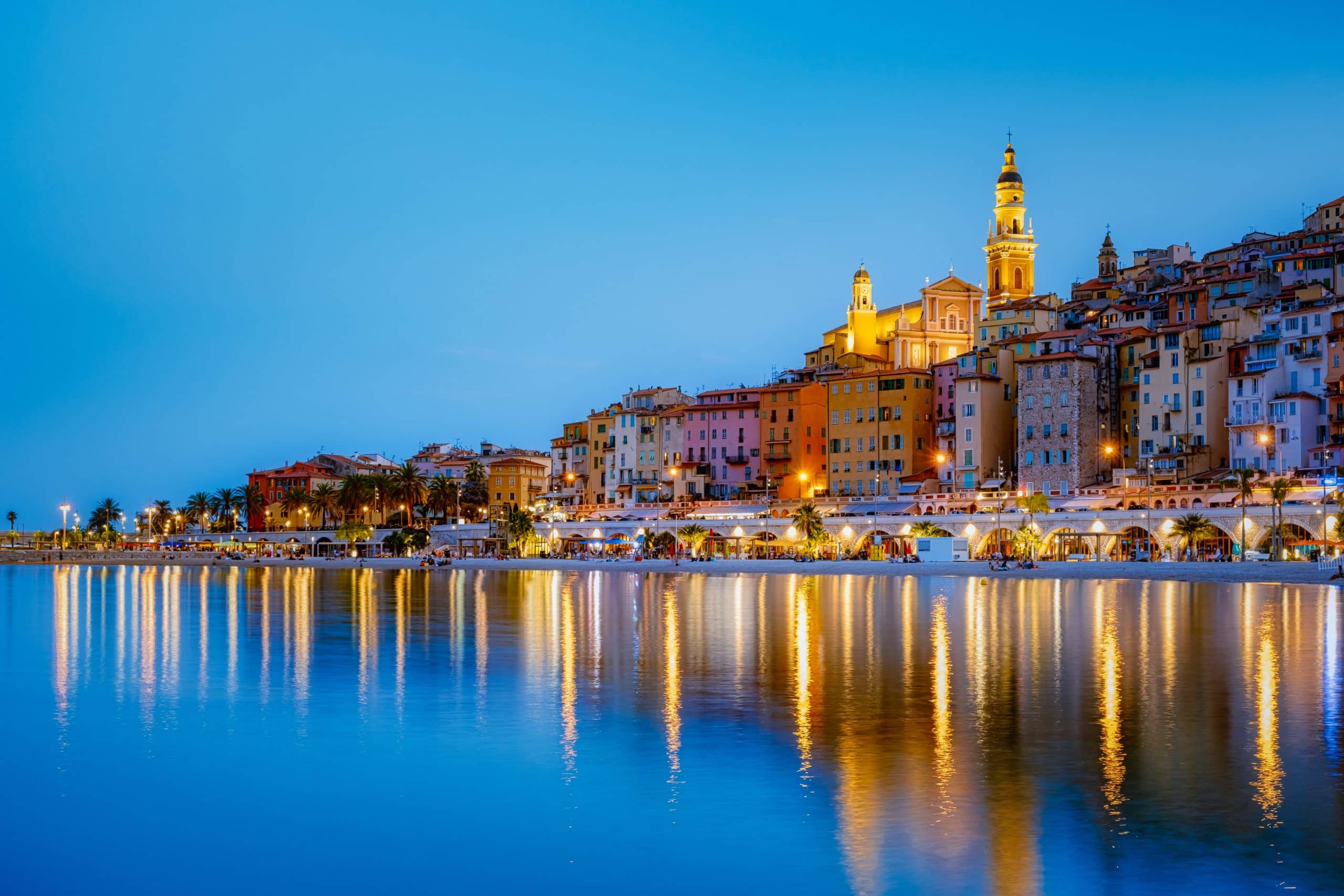 View,On,Old,Part,Of,Menton,,Provence-alpes-cote,D'azur,,France,Europe